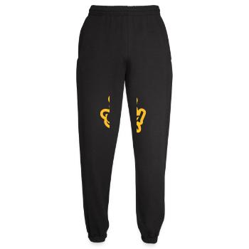 see the good quote - Unisex Joggers - black - Front - AI Model Female 172 light (172cm)