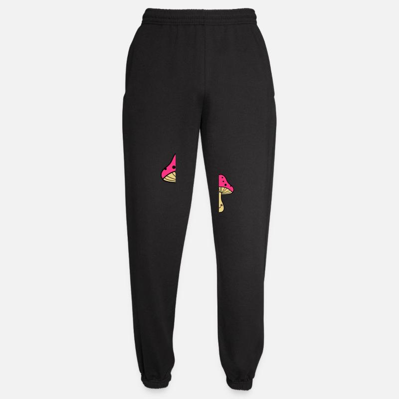 pilze comic - Unisex Jogginghose - Schwarz