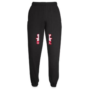 sorry im not listening - Unisex Jogginghose - Schwarz - Vorne - AI Model Female 172 light (172cm)