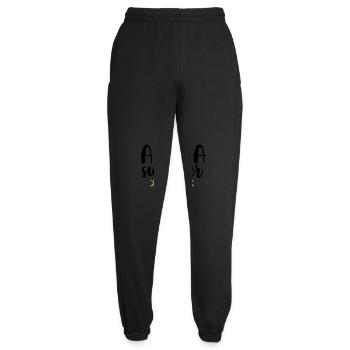 Aloha Summer - Unisex Joggers - black - Front - AI Model Female 172 light (172cm)
