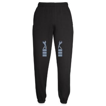 werkzeug werkstatt werkzeugkasten 1 - Unisex Jogginghose - Schwarz - Vorne - AI Model Female 172 light (172cm)
