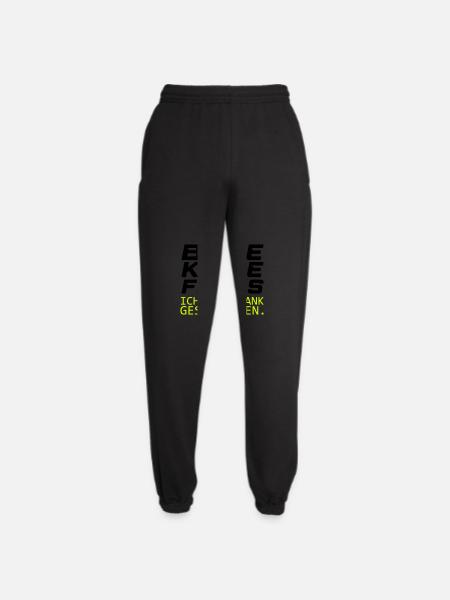 bitte keine fotos - Unisex Jogginghose - Schwarz
