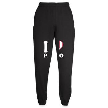 I Love Piano Piano Heart Music Instrument Love - Unisex Joggers - black - Front - AI Model Female 172 light (172cm)