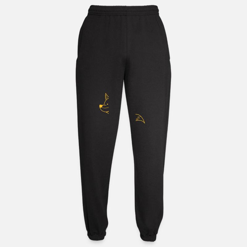 Fox Comic - Unisex Joggers - black