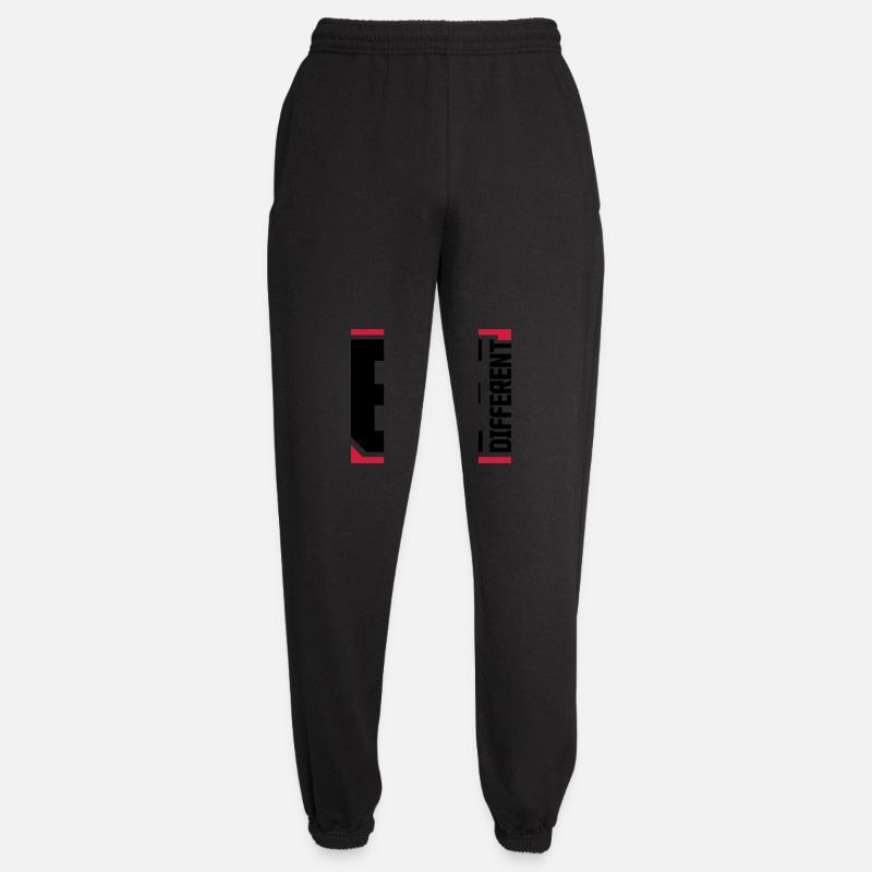 Be different Logo Design - Unisex Joggers - black