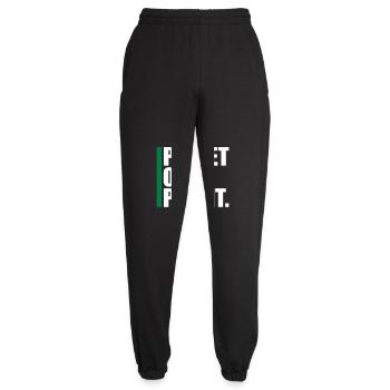 planet over profit Zitat - Unisex Jogginghose - Schwarz - Vorne - AI Model Female 172 light (172cm)