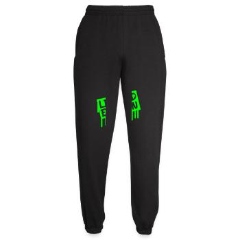 limited edition - Unisex Joggers - black - Front - AI Model Female 172 light (172cm)