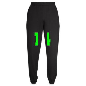 14 - Unisex Joggers - black - Front - AI Model Female 172 light (172cm)