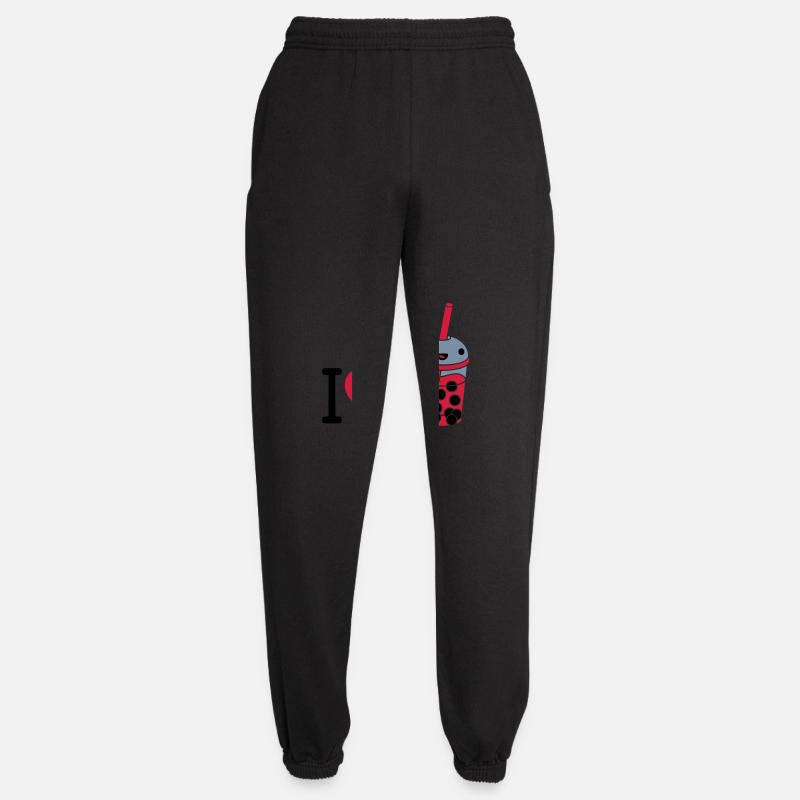 I Love Bubble Tea - Unisex Jogginghose - Schwarz