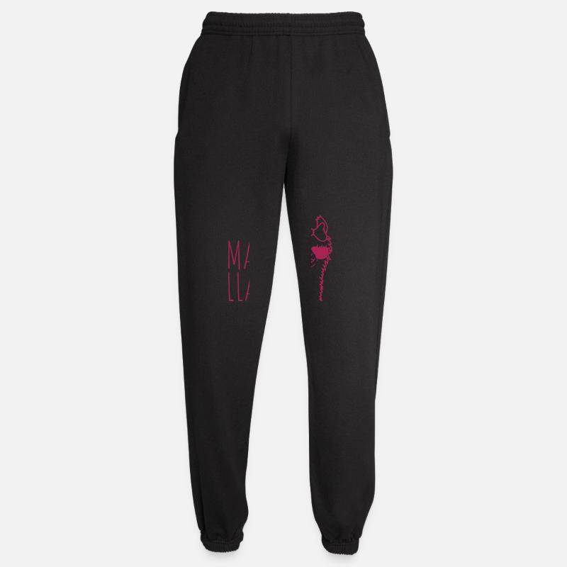 Cool Mrs. Mama Lama - Unisex Joggers - black