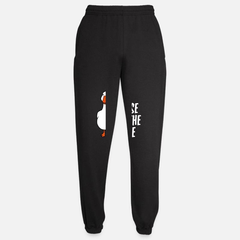 goose on the loose - Unisex Joggers - black