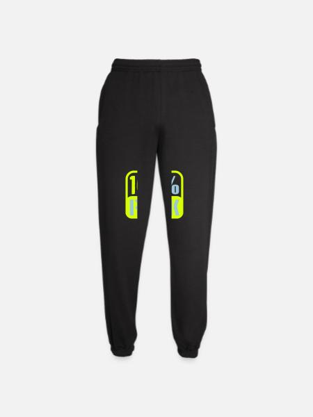 100% procent Rock Heavy Metal Muziek Tekst Logo Fun - Uniseks joggingbroek - zwart