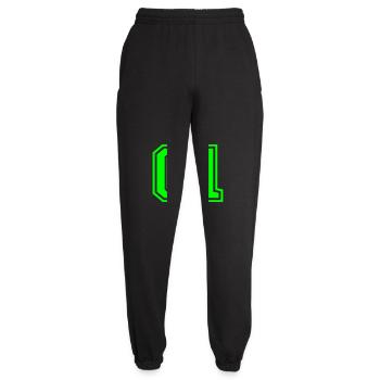 01 One Number - Unisex Joggers - black - Front - AI Model Female 172 light (172cm)