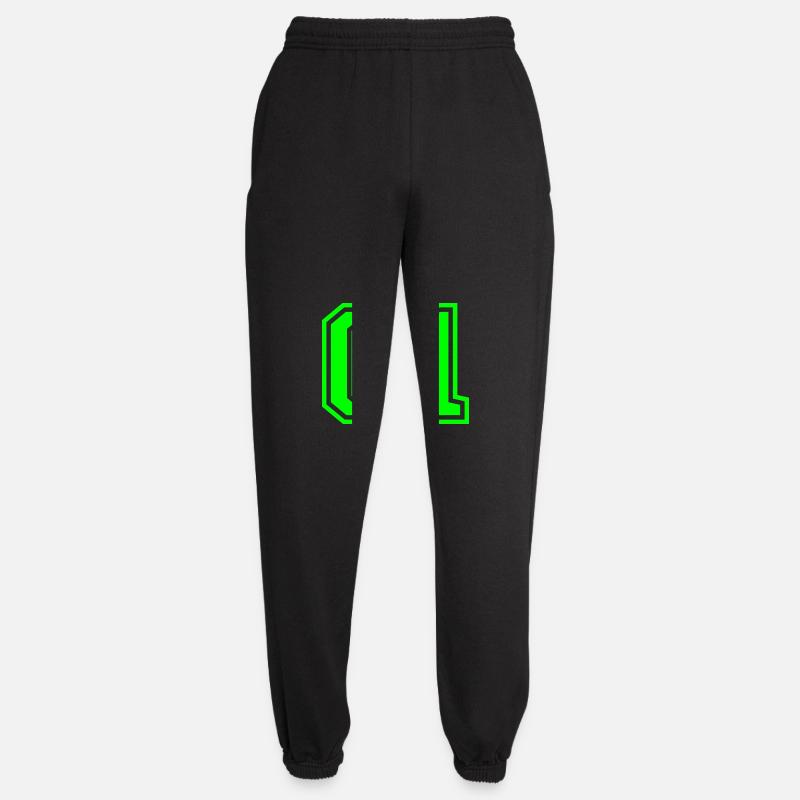 01 eins nummer - Unisex Jogginghose - Schwarz
