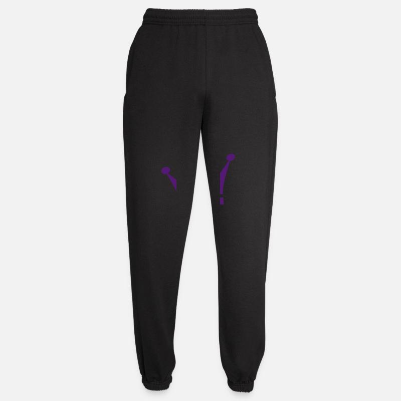Krone als Symbol - Unisex Jogginghose - Schwarz