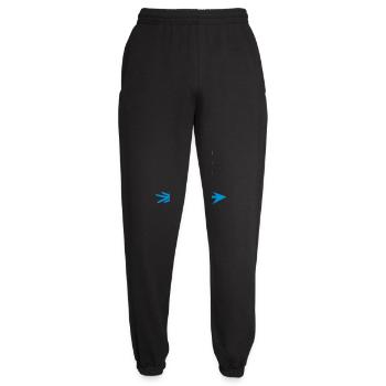 dans l'amour il est à moi il m'appartient coeur flèche l - Pantalon de jogging unisexe - noir - Devant - AI Model Female 172 light (172cm)