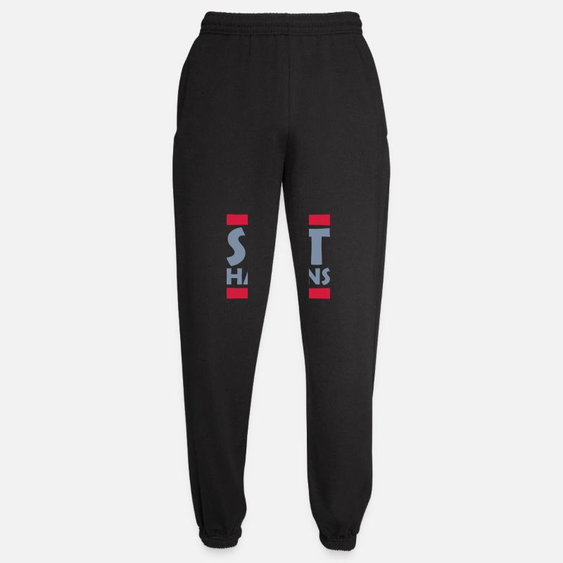 Shit happens fun saying - Unisex Joggers - black