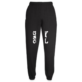 design cool sexy fou - Pantalon de jogging unisexe - noir - Devant - AI Model Female 172 light (172cm)