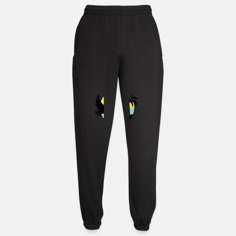 paradise birds 02 - Unisex Jogginghose - Schwarz
