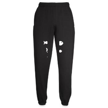 Pisces - Unisex Joggers - black - Front - AI Model Female 172 light (172cm)