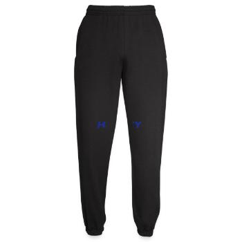 hockey - Unisex Joggers - black - Front - AI Model Female 172 light (172cm)