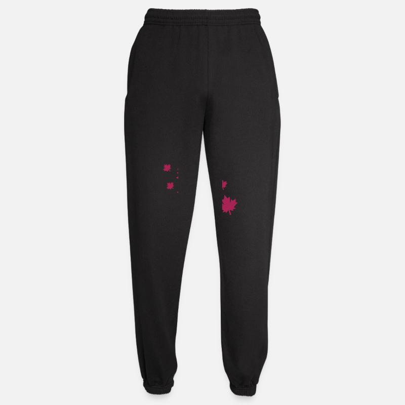 Feuilles d’érable - Pantalon de jogging unisexe - noir
