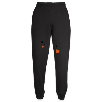 Feuilles d’érable - Pantalon de jogging unisexe - noir - Devant - AI Model Female 172 light (172cm)
