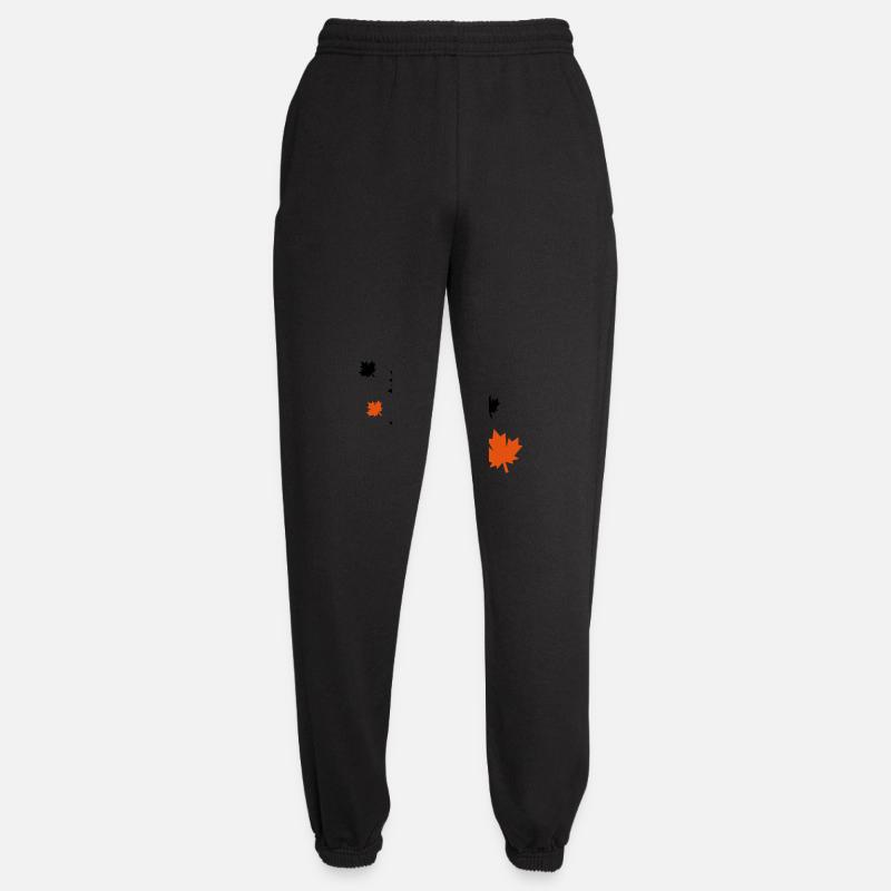 Maple Leaves - Unisex Joggers - black
