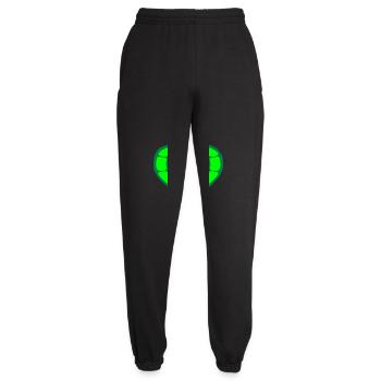Water Turtle Heart Symbol Love Tank Logo - Unisex Joggers - black - Front - AI Model Female 172 light (172cm)