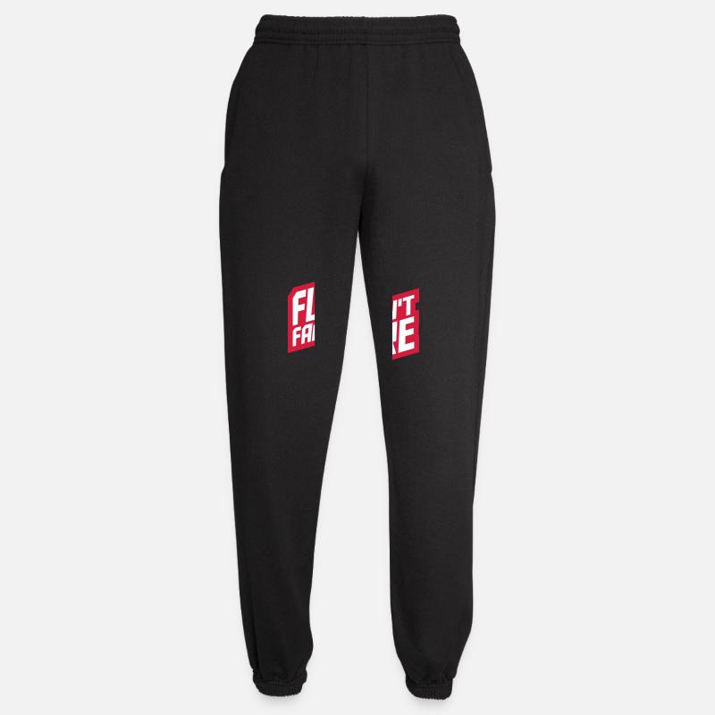 I don't care fact - Unisex Joggers - black