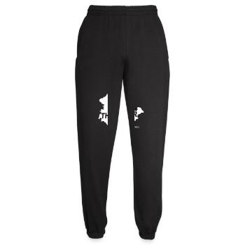 Thüringer Treue - Unisex Jogginghose - Schwarz - Vorne - AI Model Female 172 light (172cm)