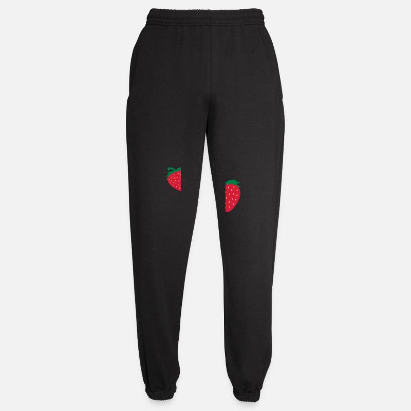 4 Delicious strawberry - Unisex Joggers - black