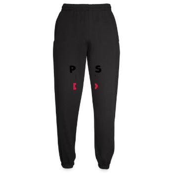 Quote punks not dead - Unisex Joggers - black - Front - AI Model Female 172 light (172cm)