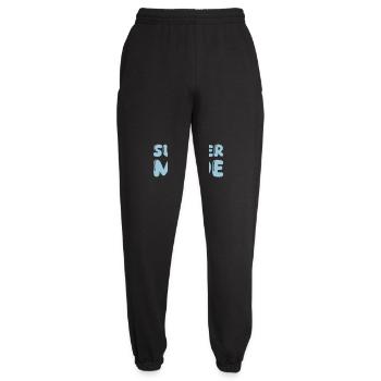 summer mode - Unisex Jogginghose - Schwarz - Vorne - AI Model Female 172 light (172cm)
