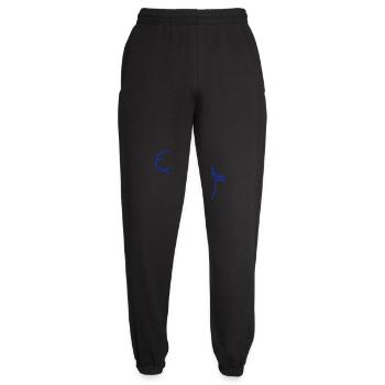 Cooler DJ Elefant Musik Spaß Club Party Tier Kopf - Unisex Jogginghose - Schwarz - Vorne - AI Model Female 172 light (172cm)