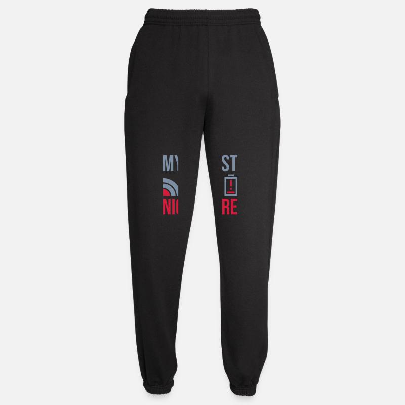 Symbols my worst nightmare - Unisex Joggers - black