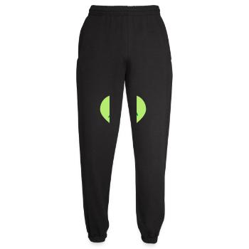 Turtle I Love Heart Symbol Love Logo Cute Cool - Unisex Joggers - black - Front - AI Model Female 172 light (172cm)