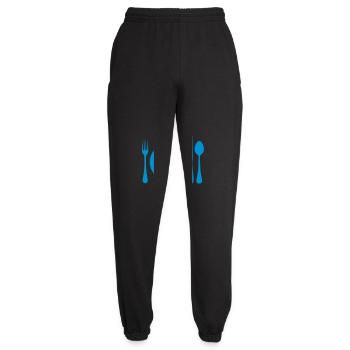 food - Unisex Joggers - black - Front - AI Model Female 172 light (172cm)
