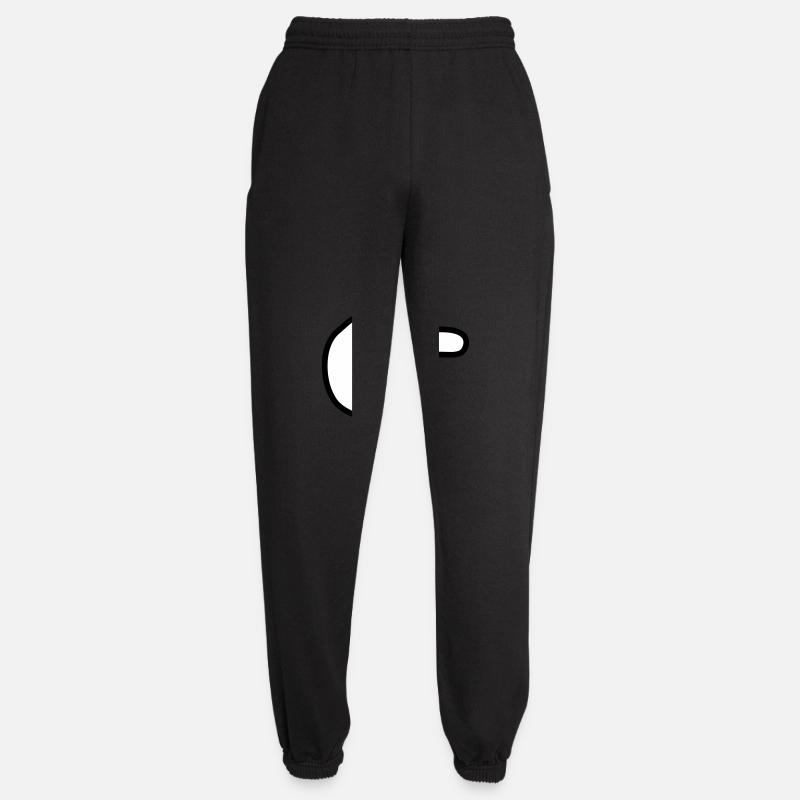 main caricature pointant l'index loin à droite l - Pantalon de jogging unisexe - noir