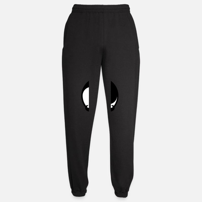 Mustache Yin Yang - Unisex Jogginghose - Schwarz