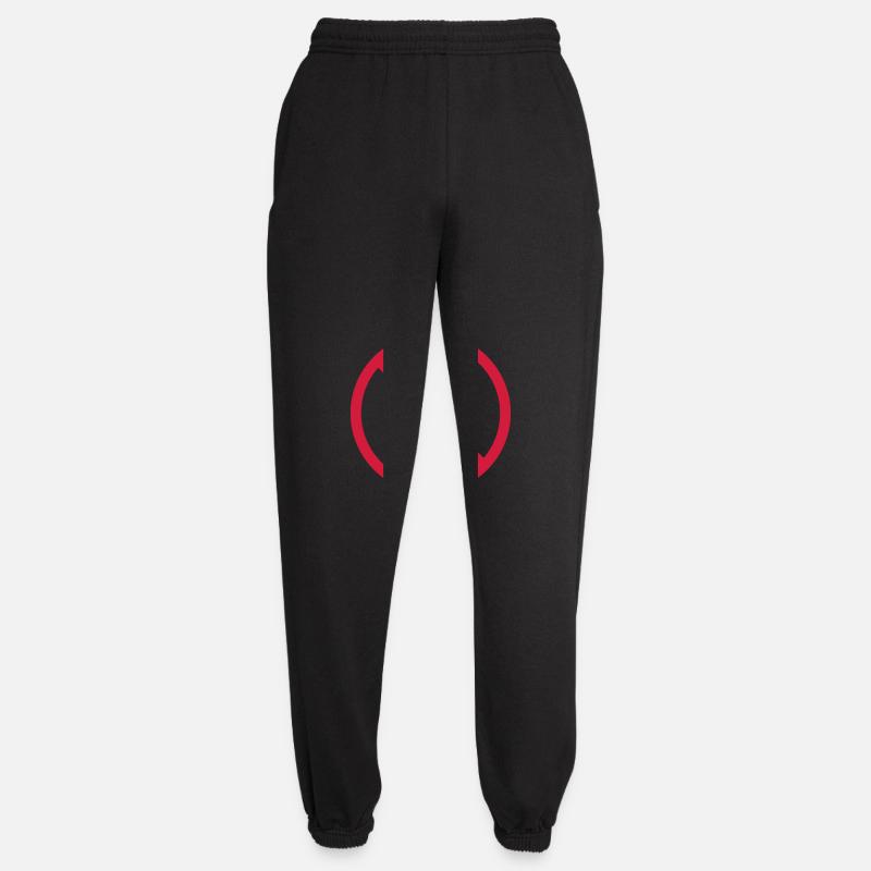 Signe criant interdit - Pantalon de jogging unisexe - noir