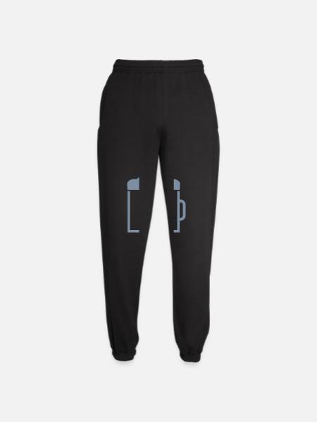 Text frame beer glass jug - Unisex Joggers - black