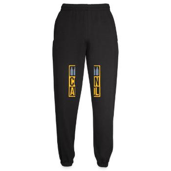 Shield peut contenir de l’alcool - Pantalon de jogging unisexe - noir - Devant - AI Model Female 172 light (172cm)