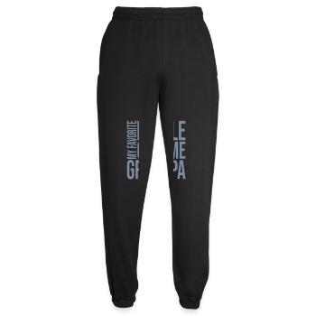People Call Me Grandpa - Unisex Joggers - black - Front - AI Model Female 172 light (172cm)