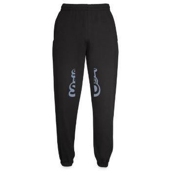 Not short fun sized - Unisex Joggers - black - Front - AI Model Female 172 light (172cm)
