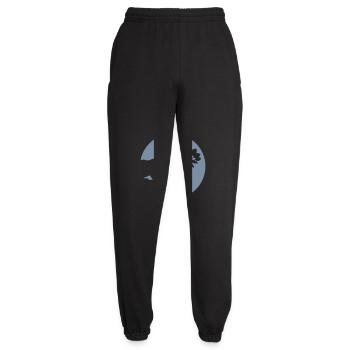 Herunterfallende Blumenvase freche Katze - Unisex Jogginghose - Schwarz - Vorne - AI Model Female 172 light (172cm)