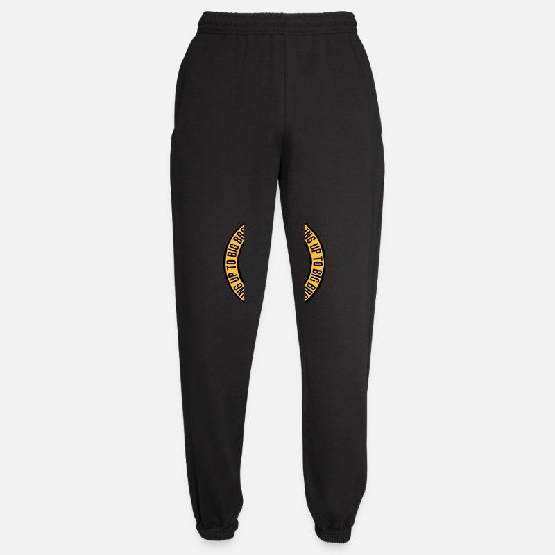 Leveling up big brother - Unisex Jogginghose - Schwarz