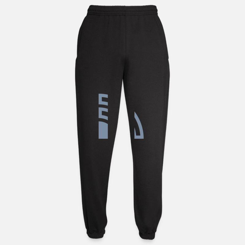 Transmission de données médiocre Wifi - Pantalon de jogging unisexe - noir