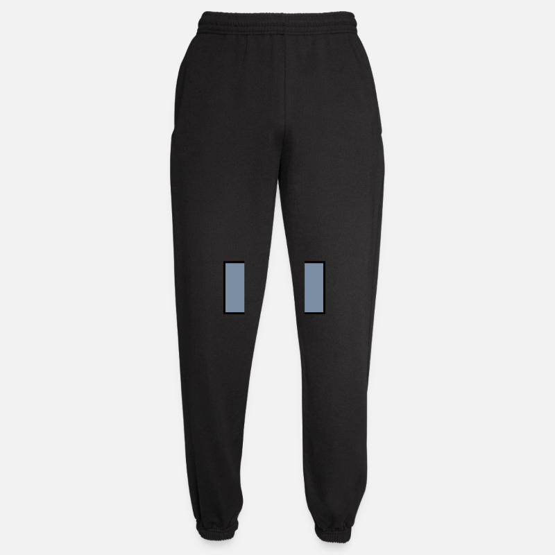 Alberner Penguin behind Schild - Unisex Joggers - black