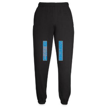 Uncle Godfather Legend Zitat - Unisex Jogginghose - Schwarz - Vorne - AI Model Female 172 light (172cm)